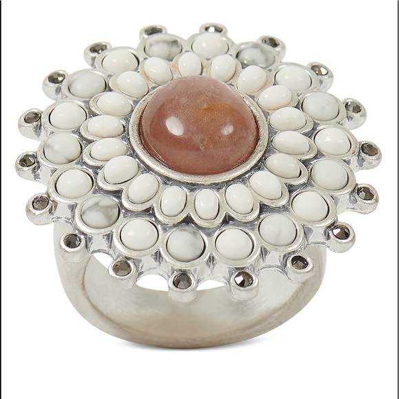 Statement Lucky Brand Stone Ring - Picture 2 of 2